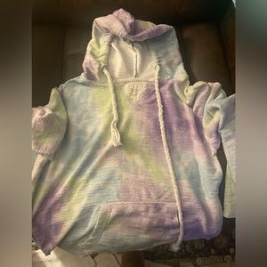 Southern Spirit Multicolor Hoodie Retro Look Size Medium